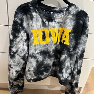 Tie dye Iowa Crewneck